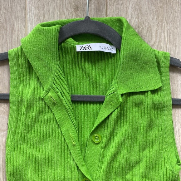 Size small lime green dress - Picture 2 of 2